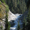 Looking down at Comet Falls (photo by Brewbooks)