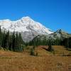 Rainier and Pyramid Peak (photo by brewbooks)