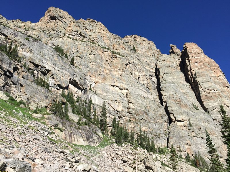 Craggy peaks