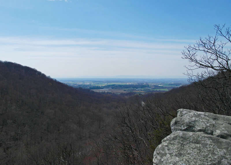 View west from Raven Rock overlook