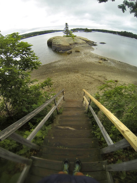 Nice swimming, especially at high tide.