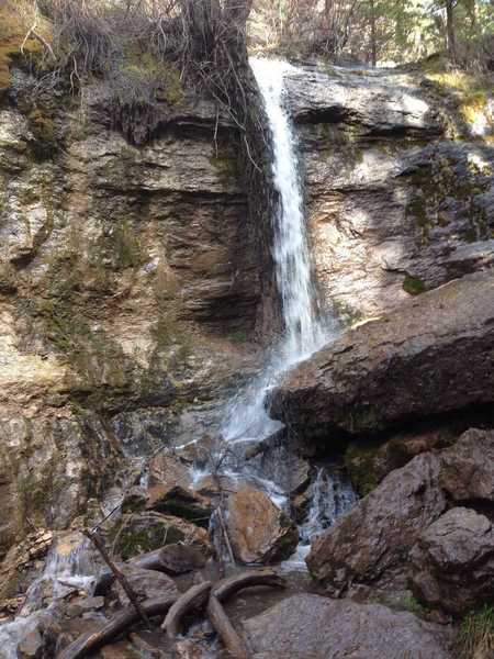 The waterfall in Richard's Hollow