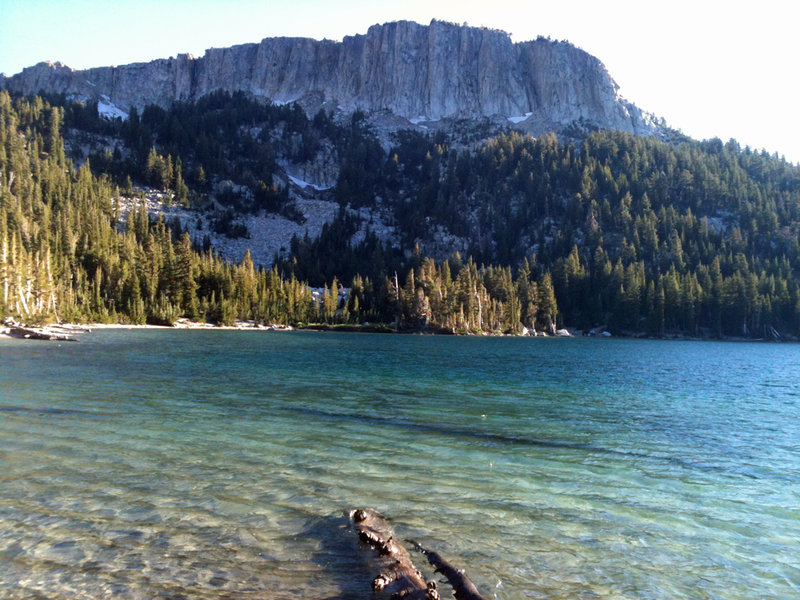 McCloud Lake and Mammoth Crest