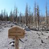 Trailhead sign to McCloud Lake