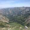 A view of High Creek Canyon from Cherry Peak