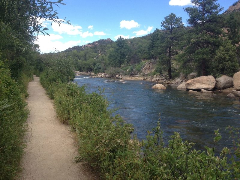 Beautiful day on the Arkansas.