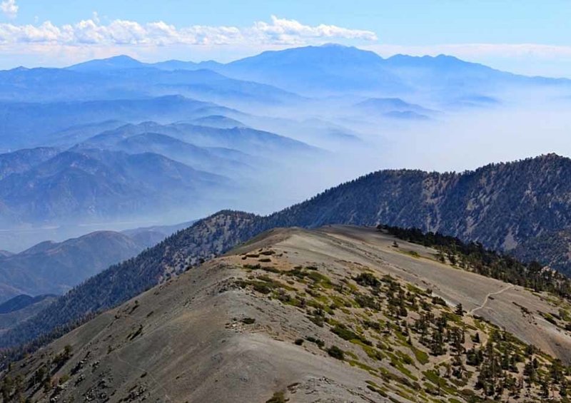 Mt. Baldy Run-To-The-Top (Labor Day) Running Trail, Mount Baldy, California