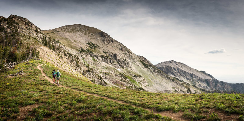 Approaching Static Peak Divide from Death Canyon