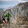 Running the trail up to Static Peak Divide