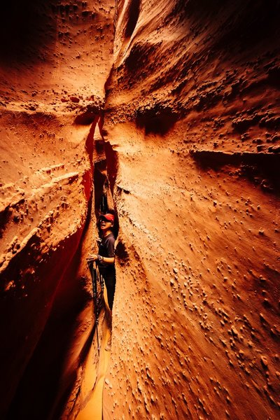 Spooky Gulch slot canyon.