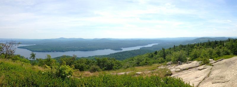 Panorama of Alton Bay, NH