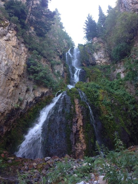 A view of Second Waterfall, in the heart of Providence Canyon