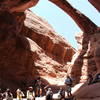 Fiery Furnace: Surprise Arch under us