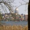 An early spring day, looking toward the Capitol.