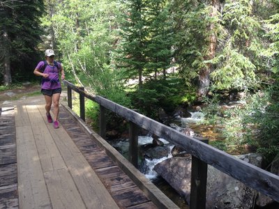 The start of the Timberline Lake Trail