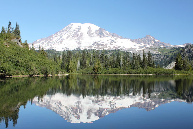 Bench Lake at  Mount Rainier National Park