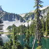 Snow Lake at Mount Rainier National Park