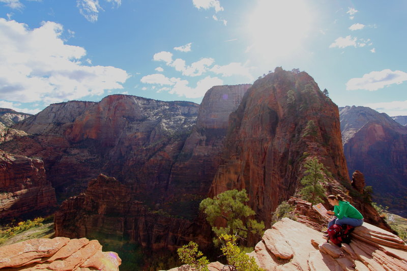 On Angel's Landing