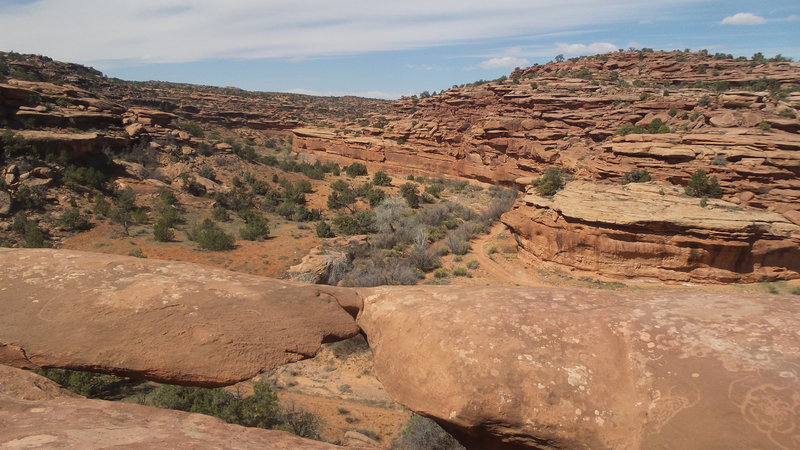 Arch seen on the Behind the Rocks Ultra!