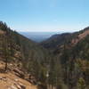 View of the city on Seven Bridges featured in Pikes Peak Ultra!