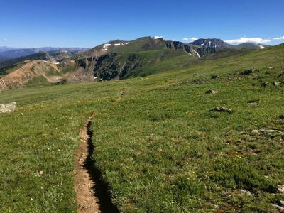 A nice runnable section at high altitude