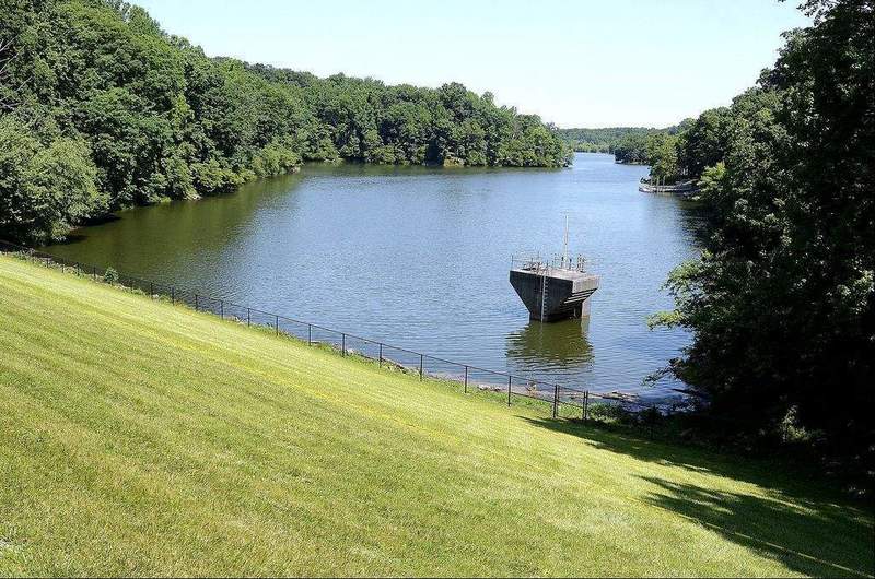 View of reservoir tower