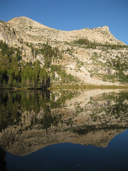 Unicorn Peak above Elizabeth Lake