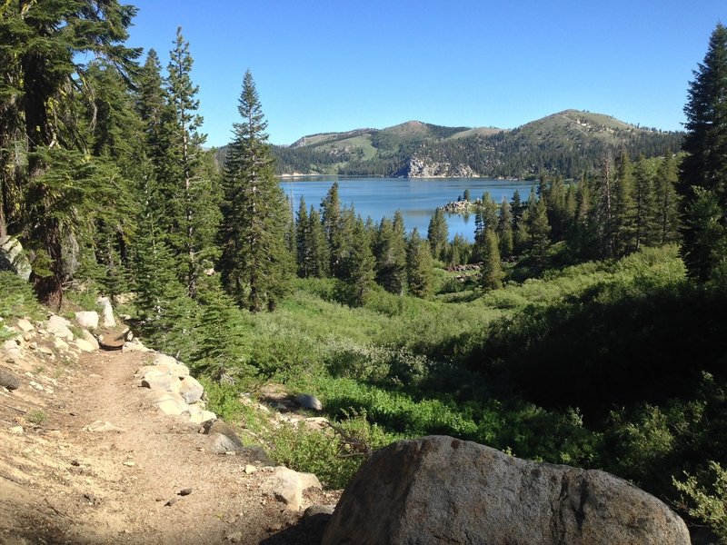 Coming up on Marlette Lake