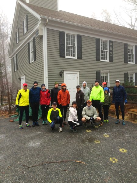 At the museum building - near parking lot and trailhead