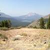 The view of Lake Mary and Mammoth Mountain.