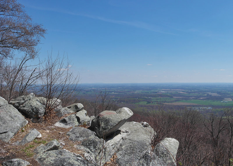 View from White Rocks overlook