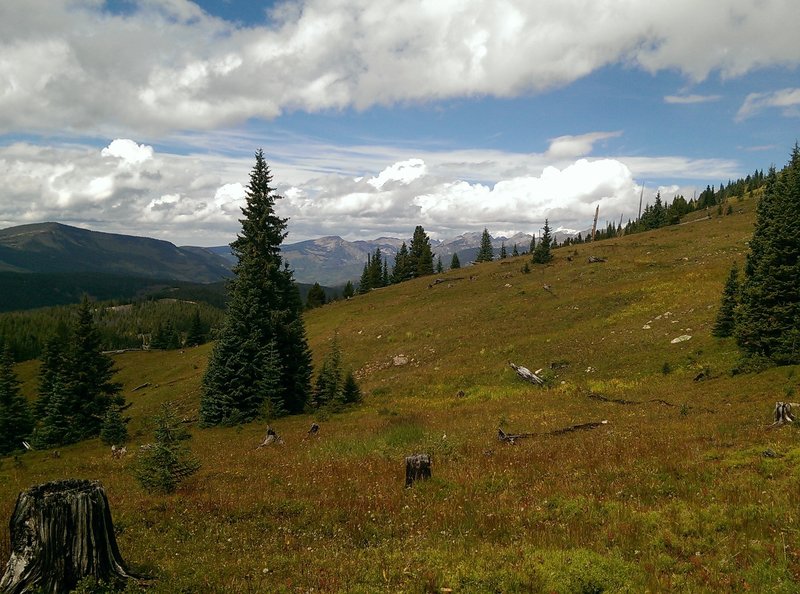 Views of the east side of the Gore Range