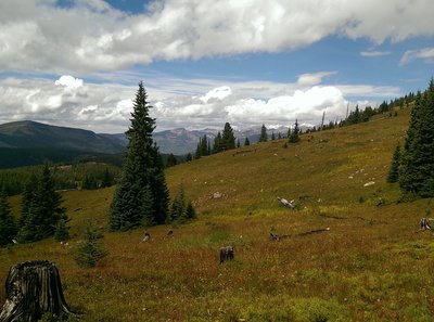 Views of the east side of the Gore Range
