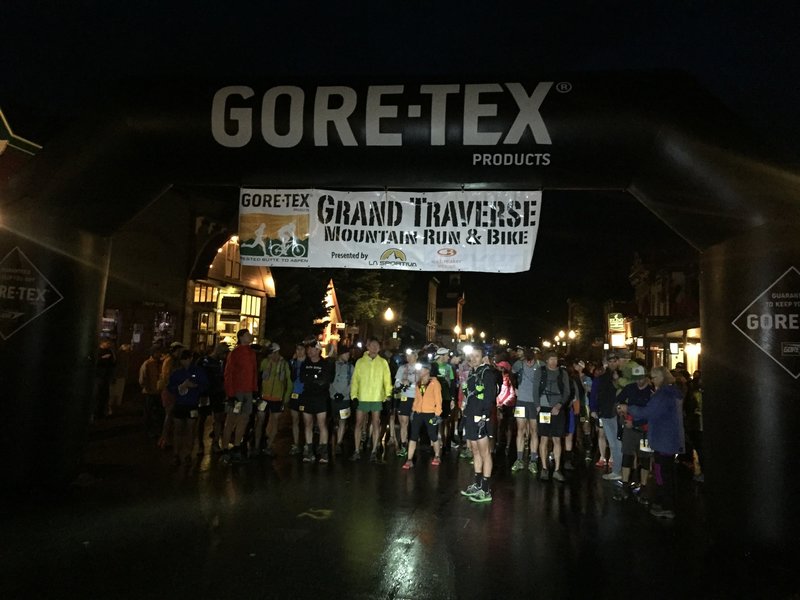 Grand Traverse starting line.