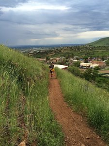 Views of South Denver early on Pick N' Slege.