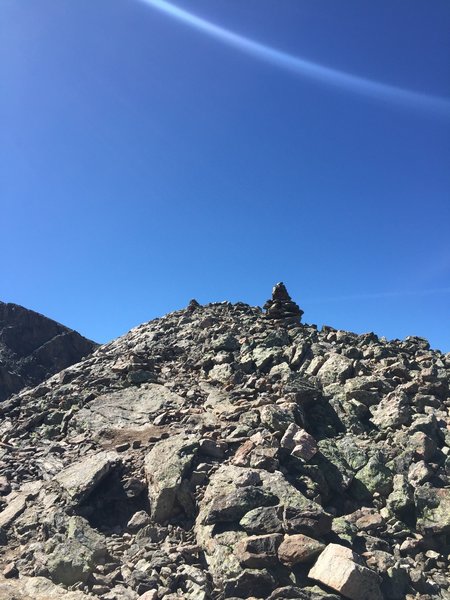 Standard terrain along the ridge.