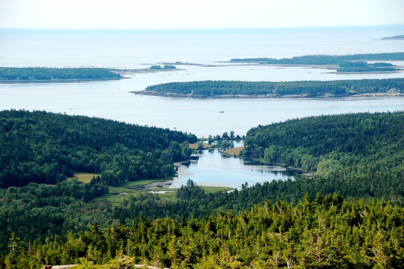 Somes Sound from Jordan Ridge.