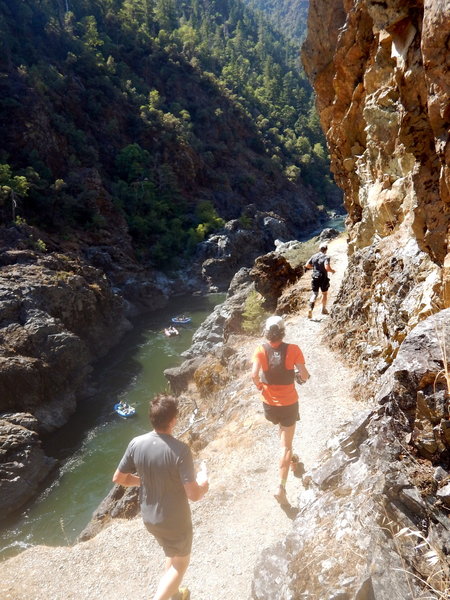 Beautiful stretch of trail along Mulecreek Canyon