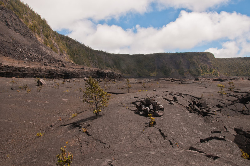 Once molten lava forms the trails here!