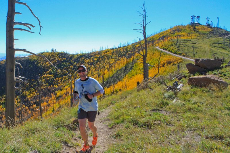 Sunset Trail with Mount Elden in the background