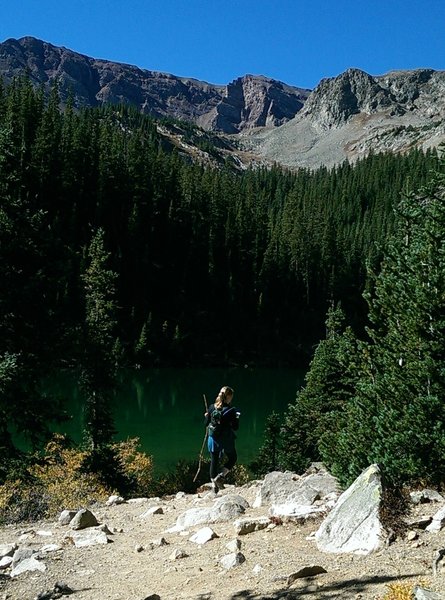 Almost to the shore of American Lake