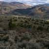 The views south from the top of the Mesquite Trail