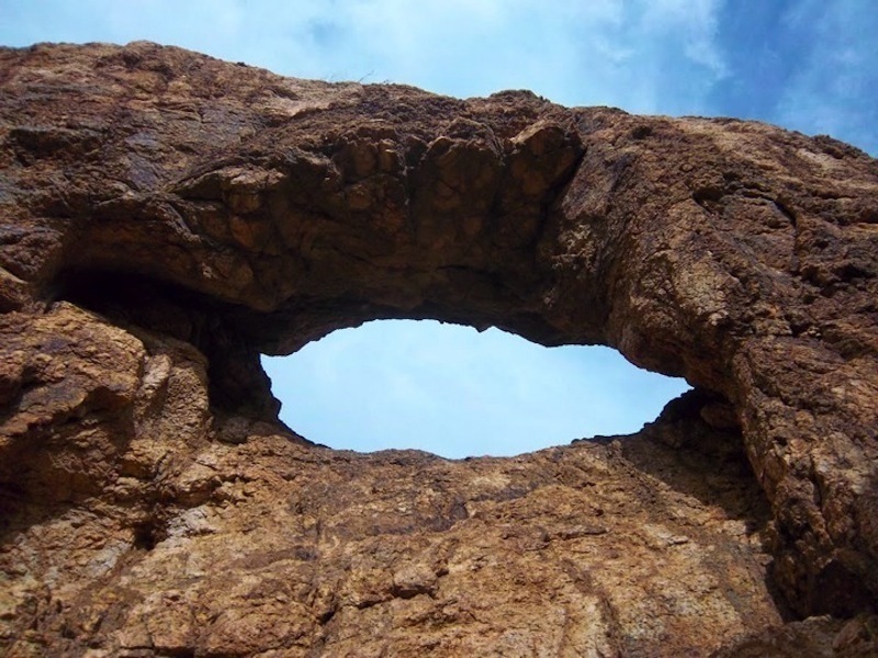 Natural Arch on Cardiac Hill.