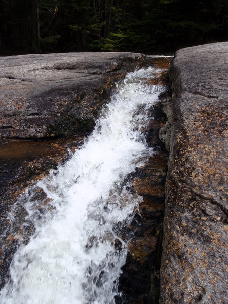 Indian Falls is a great example of the rock type present in the Adirondacks