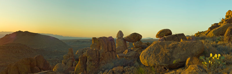 Big Bend Balance Rock