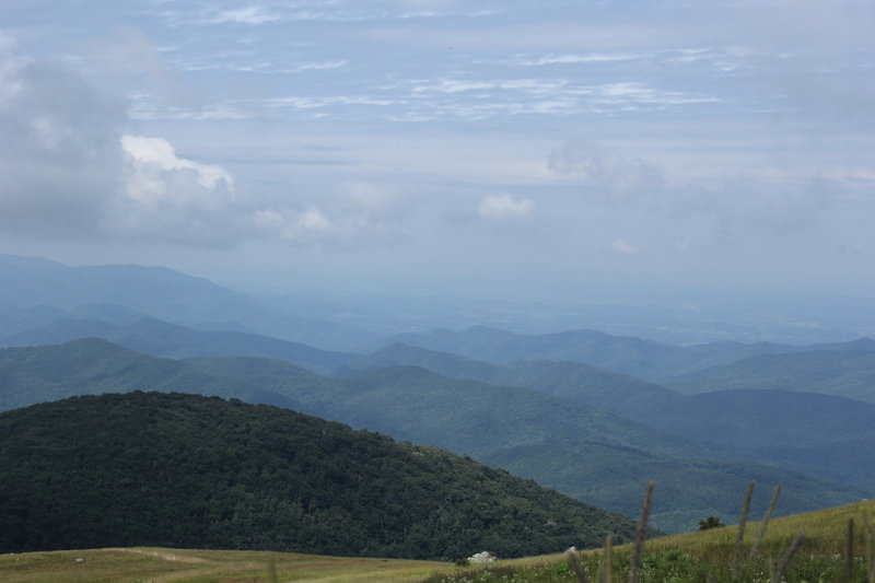 Hiking on Whitetop Mountain