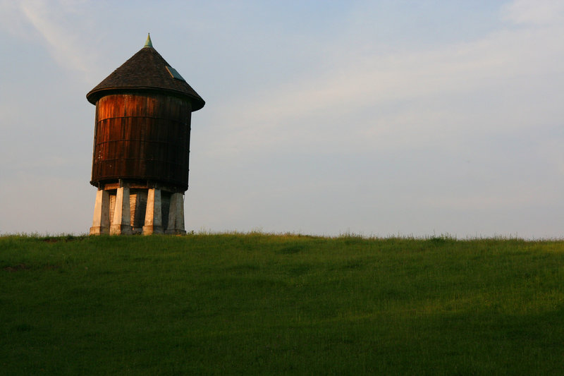 Water tower off of the AT.