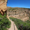 Descending to Step House, Weatherill Mesa