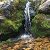 Happy little falls on the way to Nambe Lake.