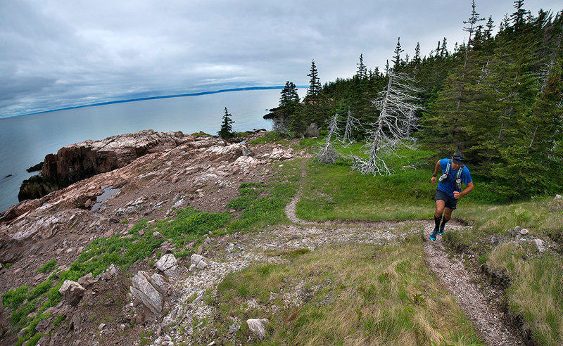 A stitched panoramic of Little Bald Rock that appeared in the July, Trail Runner Magazine #105 for the Favorite Trail feature.